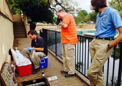 Water Quality Sampling - ExpressNews 2014