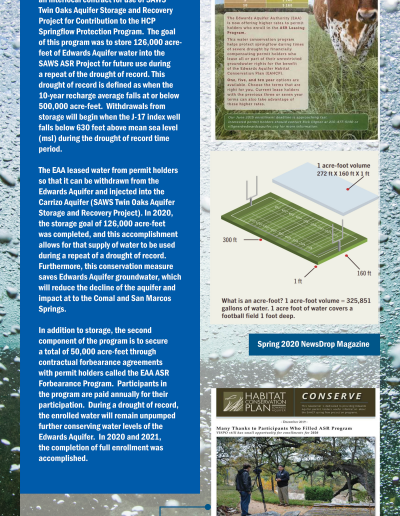 Aquifer Storage Recovery